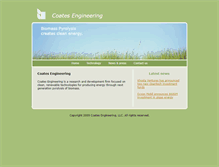 Tablet Screenshot of coatesengineering.com